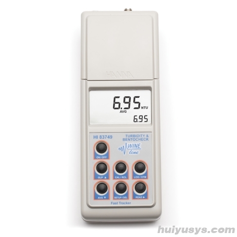 HI83749--HANNA汉钠便携式酒类浊度及硅皂土测定仪