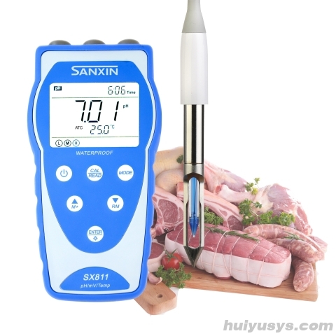 上海三信 SX811-MT 肉类穿刺型pH计