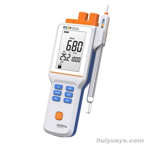 雷磁 DDB-303A 高精度电导率仪 电导率/TDS/温度 1.0级