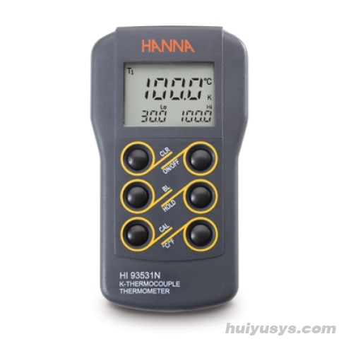 哈纳 HI93531N 宽范围温度测定仪
