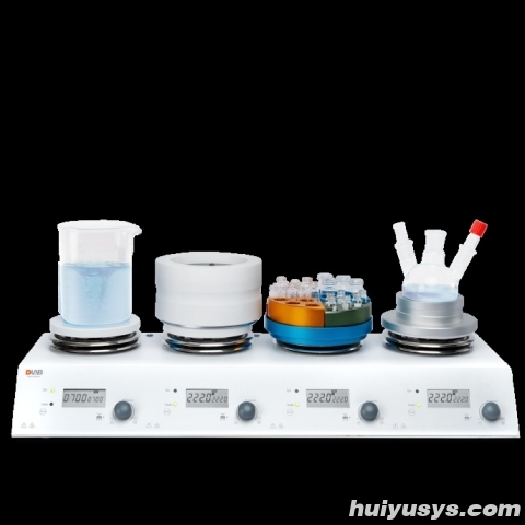 大龙 Dlab MS-H280-S4 数控加热型四通道磁力搅拌器