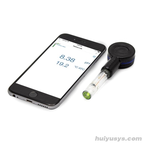 HANNA HI14142 蓝牙平头玻璃复合酸度计 食品/皮革/纸张/皮肤