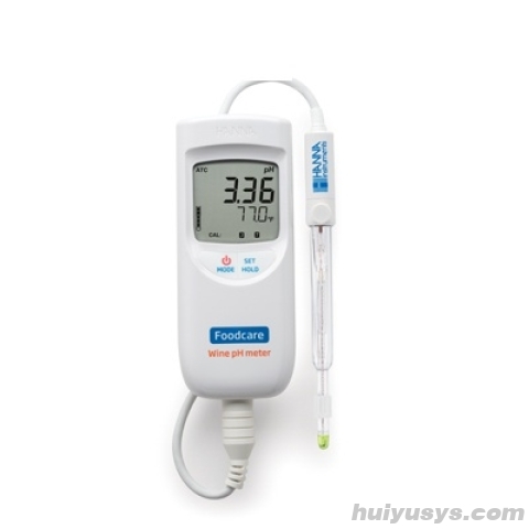 哈纳沃德防水便携式酸度pH-温度测定仪【葡萄酒行业】HI99111C