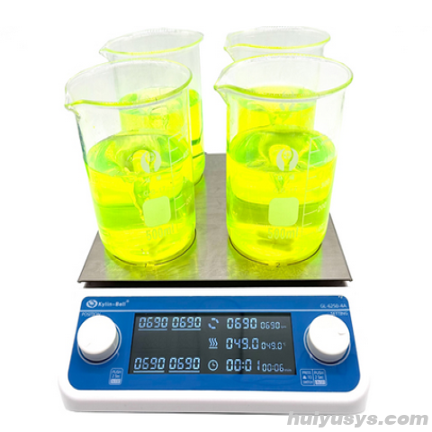 其林贝尔多联加热磁力搅拌器 GL-6250-4A