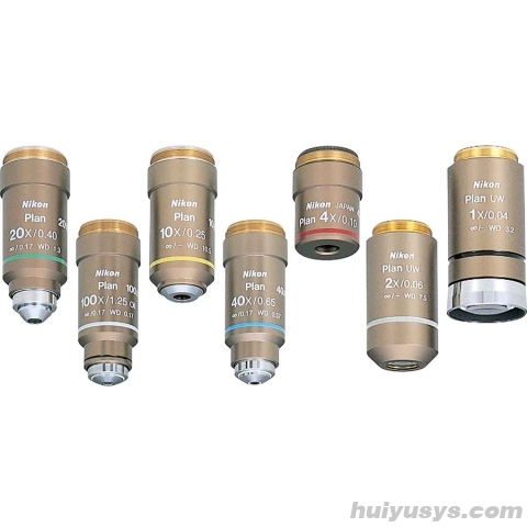 尼康平场消色差物镜CFI Plan Achromat 1X 2X 4X 10X ...