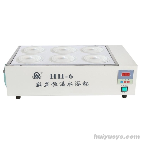 荣华 HH-6 数显恒温水浴锅 6孔