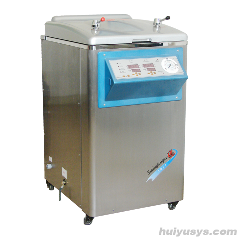 上海三申YM75 不锈钢立式电热蒸汽灭菌器