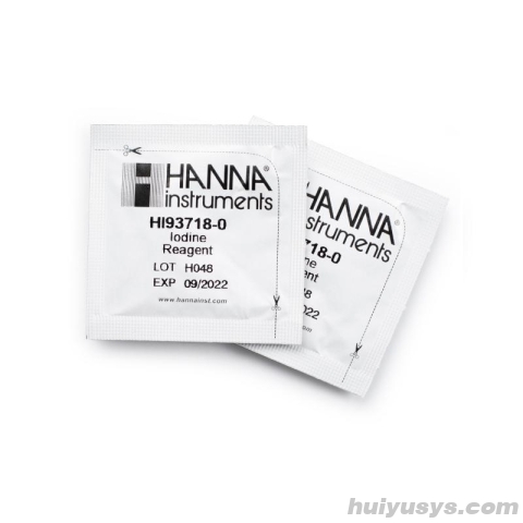 HANNA HI93718-01 光度计试剂 碘 100次