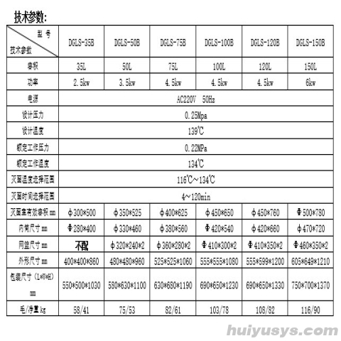 江苏登冠立式压力蒸汽灭菌器