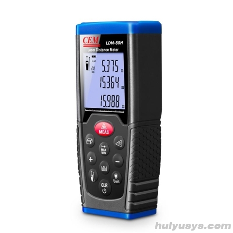 华盛昌 LDM-80H 激光测距仪 测量范围0.05~80m