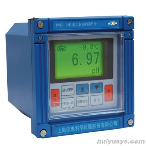 上海雷磁工业PH/ORP测量控制仪PHG-21D配PHGF-27B