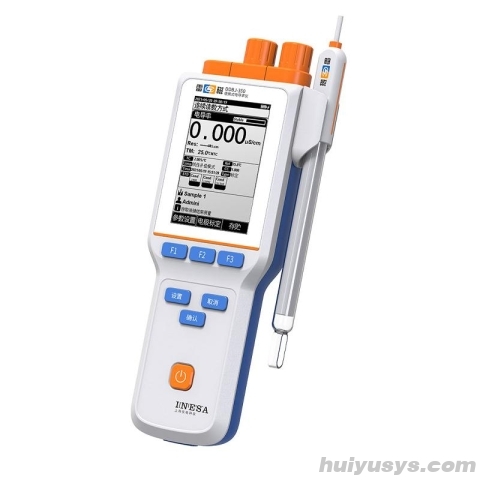 雷磁 DDBJ-350 电导率仪 1级便携式电导率测定仪