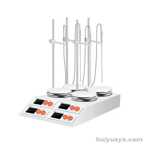 上海沪析 HMS-4SG加热型多工位磁力搅拌器