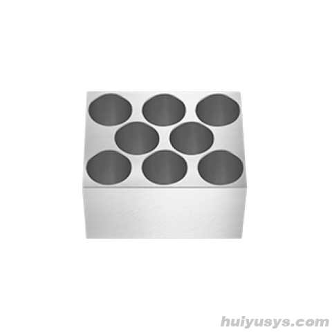 沪析 高温金属浴可选模块 HX10 26.5mm孔径*8孔