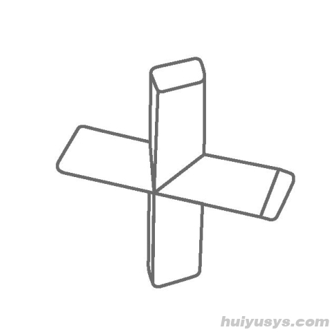 IKA配件：FLON 25 cross，十字形磁力搅拌子套装 (5 Pcs)，PTFE涂层