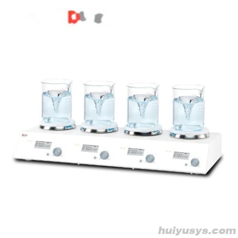 大龙 Dlab MS-M-S4 LCD 数控四通道磁力搅拌器