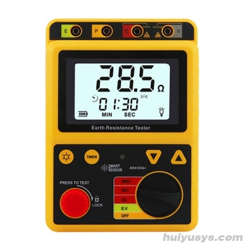 希玛 AR4105A接地电阻测试仪 2线法3线法测量地电压0~200V