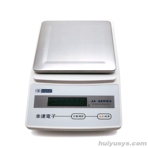 幸运电子 JA5000C 精密电子天平 称重 计数 单位转换 5000g/0.01g