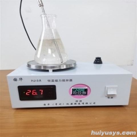 常州国华 HJ-3 恒温磁力搅拌器