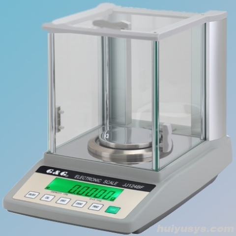 常熟双杰全自动内校电子分析天平JJ124BF