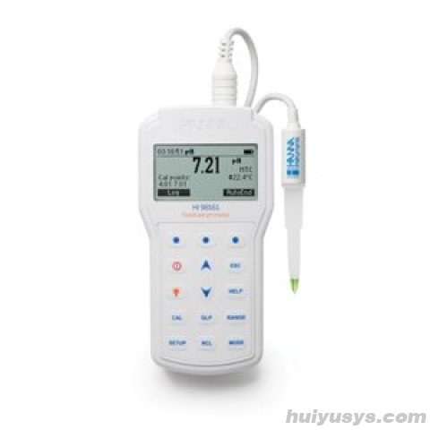 哈纳沃德仪器 HI98161 防水型 pH/温度测定仪