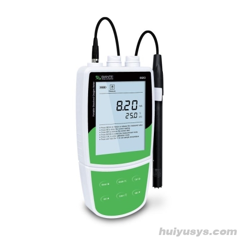 般特 Bante820 经济型便携式溶解氧仪 配美产DO100溶解氧电极