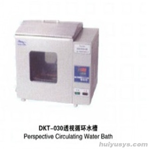 上海三发透视循环水槽DKT-030