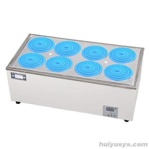 金坛大地 HH-S28 数显双列八孔恒温水浴锅 ABS锅盖