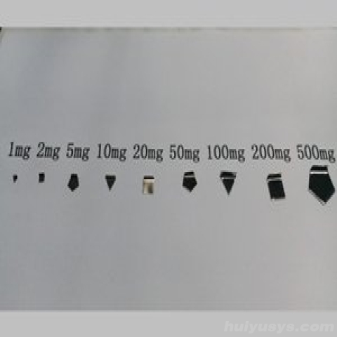 艾克瑞特 专业系列F1级,200mg 砝码