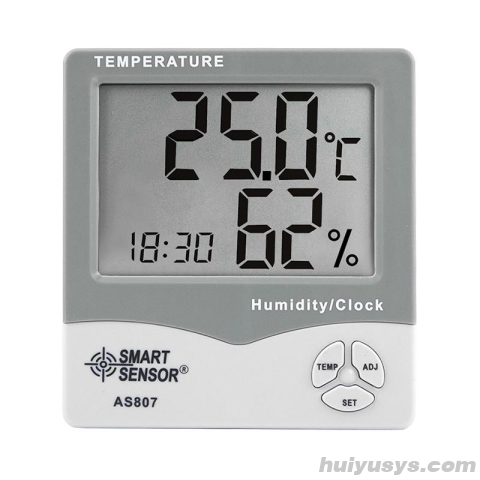希玛 AS807 数字温湿度表 量程-40℃~70℃