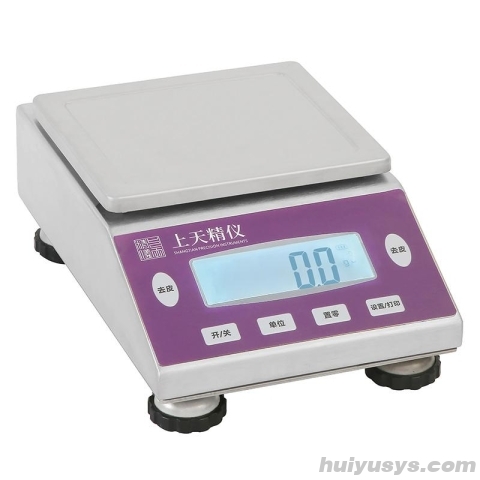 上天精仪 GL30001S不锈钢应用天平 实验电子天平 3000g/0.1g