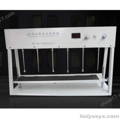 常州国华 JJ-4 数显六联同步电动搅拌器